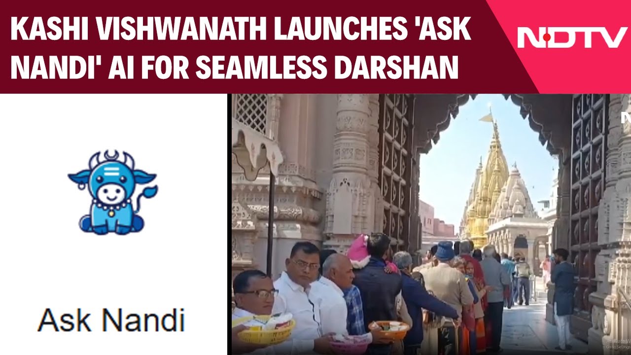 Kashi Vishwanath Launches AI Chatbot 'Ask Nandi' For Seamless Darshan Experience