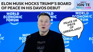 Davos 2026 | 'Peace Or Piece Of Greenland?' Musk Takes Dig At Trump's New Gaza Board