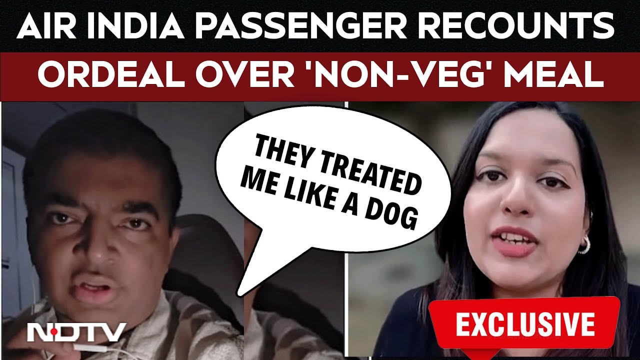 Air India Row | "Felt Like A Dog": Flier's Big Allegation Against Crew. What Air India Said