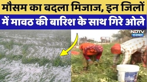 Rajasthan Weather Alert: कहीं ओले से फसलें बर्बाद तो कहीं मावठ से खिले किसानों के चेहरे! Rain Alert