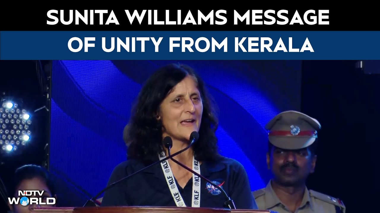 Sunita Williams: “We Are All Here Together on One Planet, We Must Listen to Each Other”