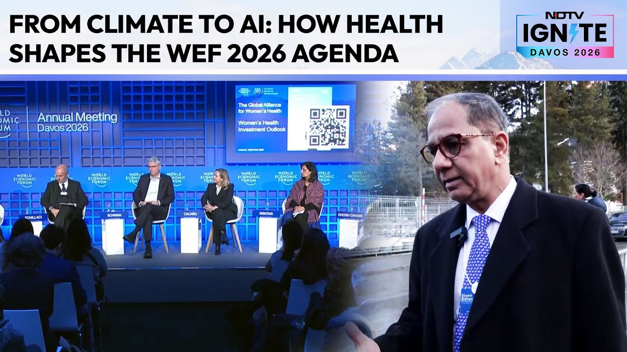 WEF Leader On Health, Climate And Technology Dominate
