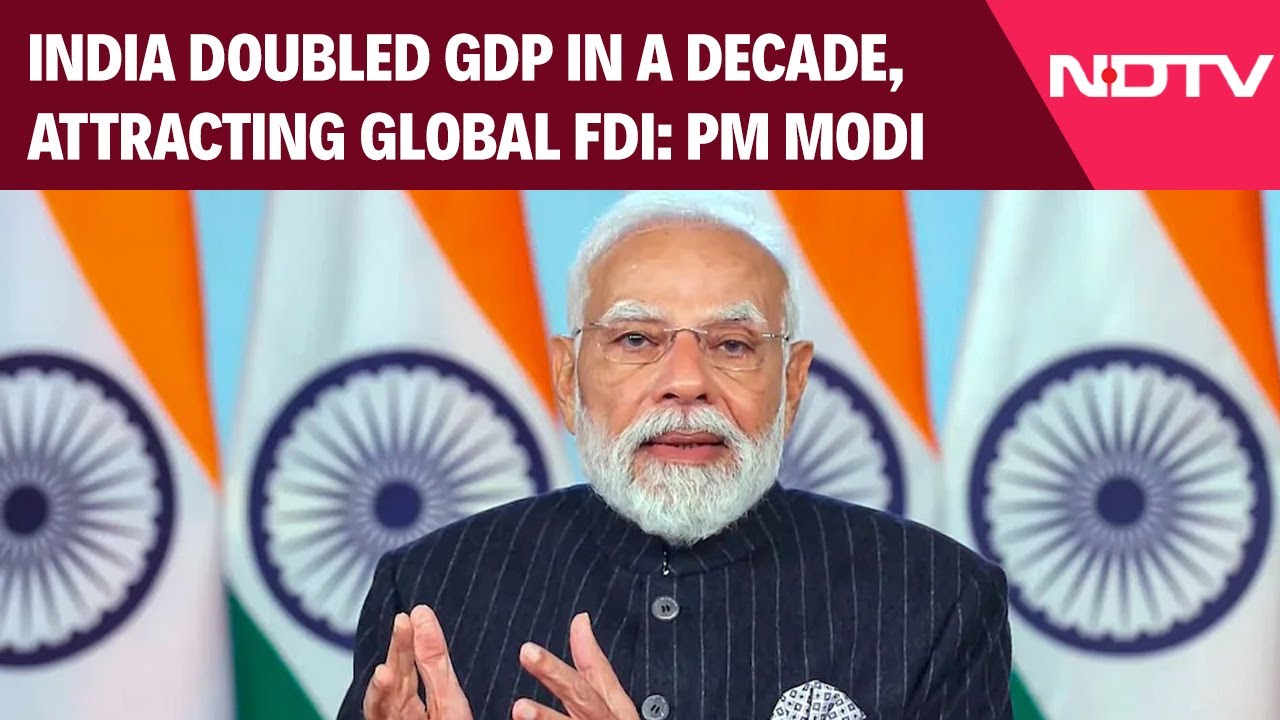 PM Modi News | India Doubled GDP In A Decade, Emerged As Global Manufacturing Hub: PM Modi