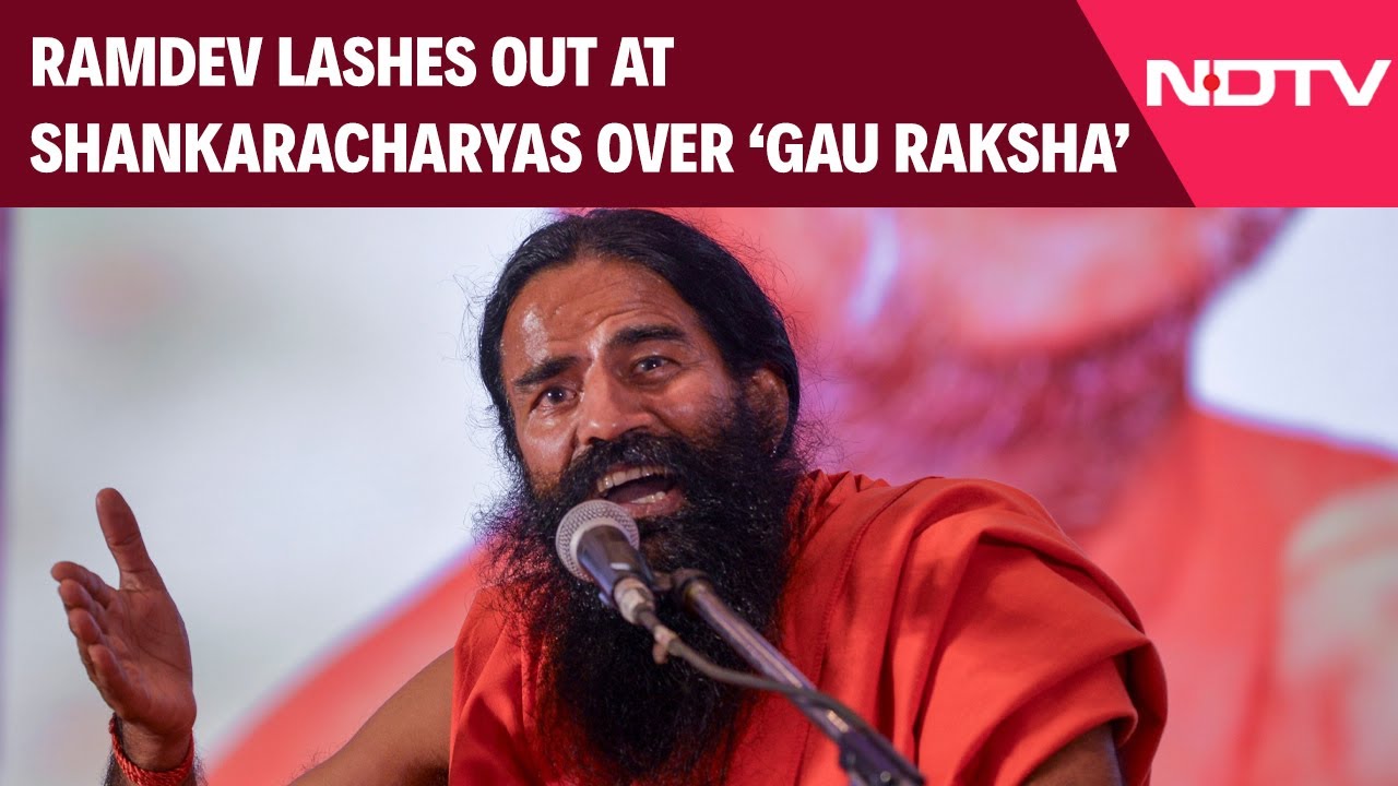 Ramdev Criticises Shankaracharyas Over &lsquo;Gau Raksha&rsquo;, Urges Against Politicisation