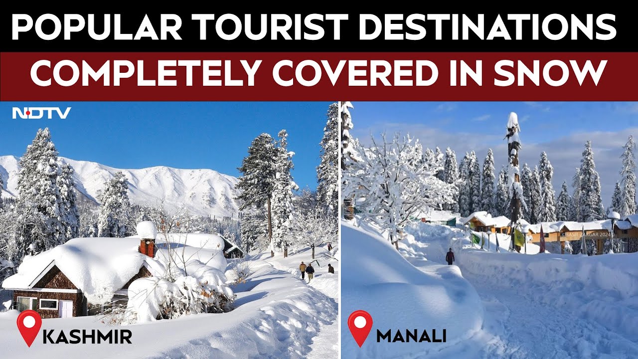 Manali Snowfall | Popular North Indian Tourist Destinations Blanketed In Fresh Snow | Snowfall Today
