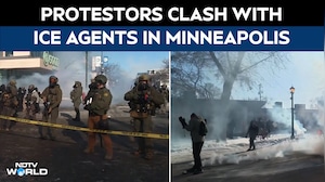 Protests Erupt Against ICE Agents In Minneapolis After 37-Yr-Old Man Shot Dead