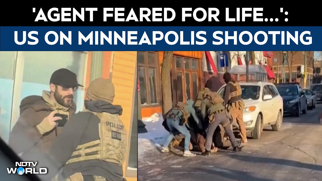 'Agent Feared For Life, Fired Defensive Shots': US On Minneapolis Shooting