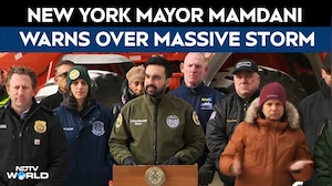New York Mayor Mamdani Warns Over Massive Storm: 'Can Expect Whiteout'