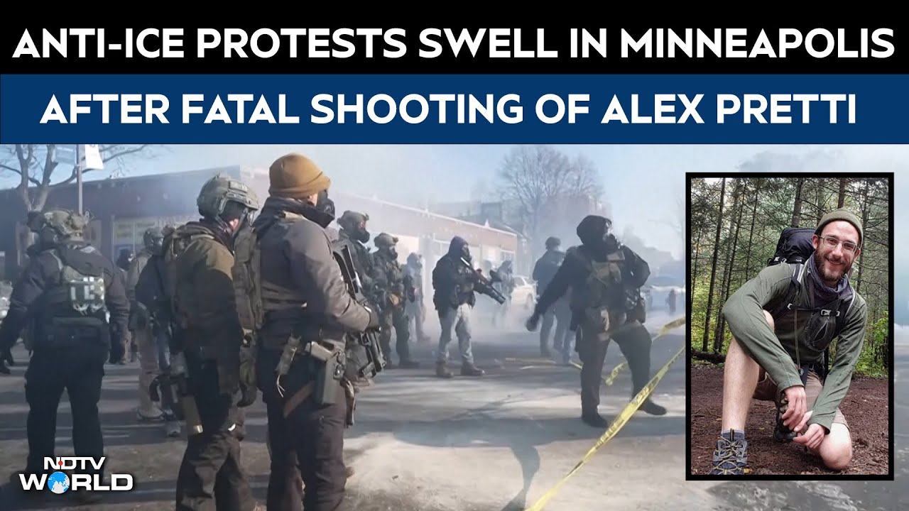 Anti-Ice Protests Swell In Minneapolis After Fatal Shooting Of Alex Pretti, National Guard Deployed