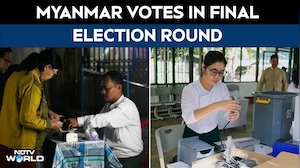 Myanmar Election News | Myanmar Holds Final Election Round With Army Set To Retain Control