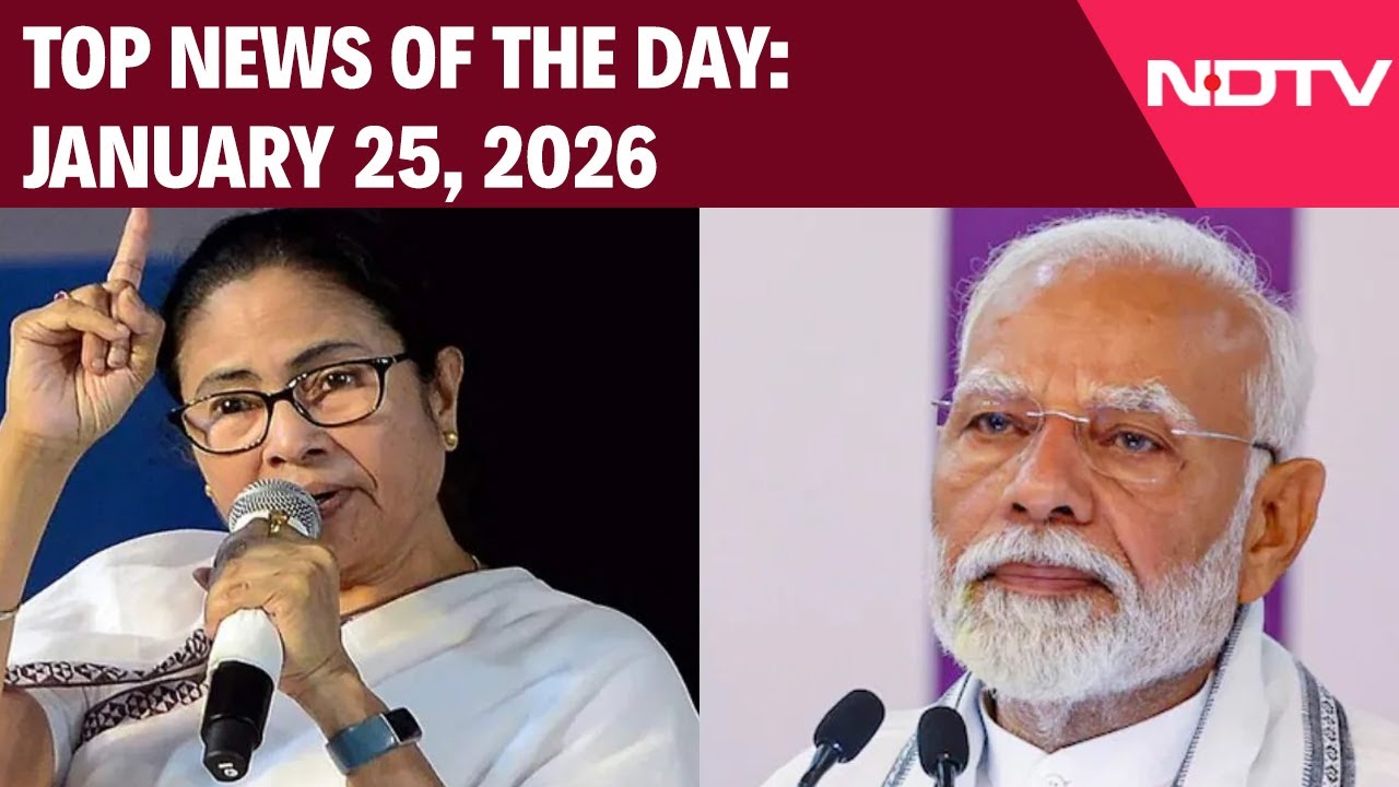 West Bengal News | Vijay TVK Rally | Republic Day 2026 | Top News Of 25th January 2026