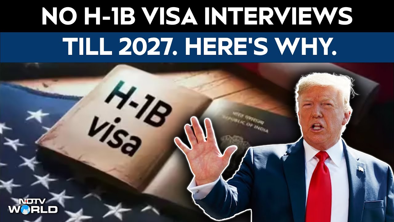 H1B Visa News | Explained: Why US Consulates In India Have Run Out Of H-1B Interview Dates Till 2027