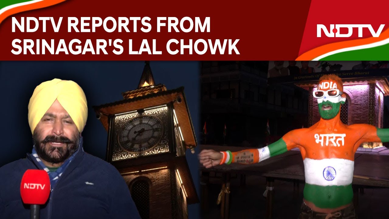 Republic Day 2026: NDTV Reports From Srinagar's Lal Chowk On 77th Republic Day