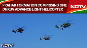 Prahar Formation Comprising One Dhruv Advance Light Helicopter