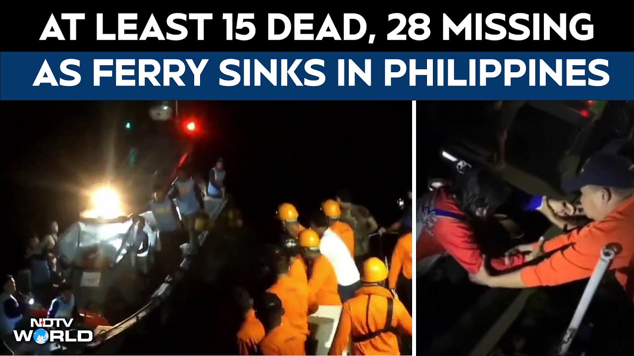 Philippines News | 18 Dead, 28 Still Missing After Ferry Sinks Off Basilan Province In Southern Philippines
