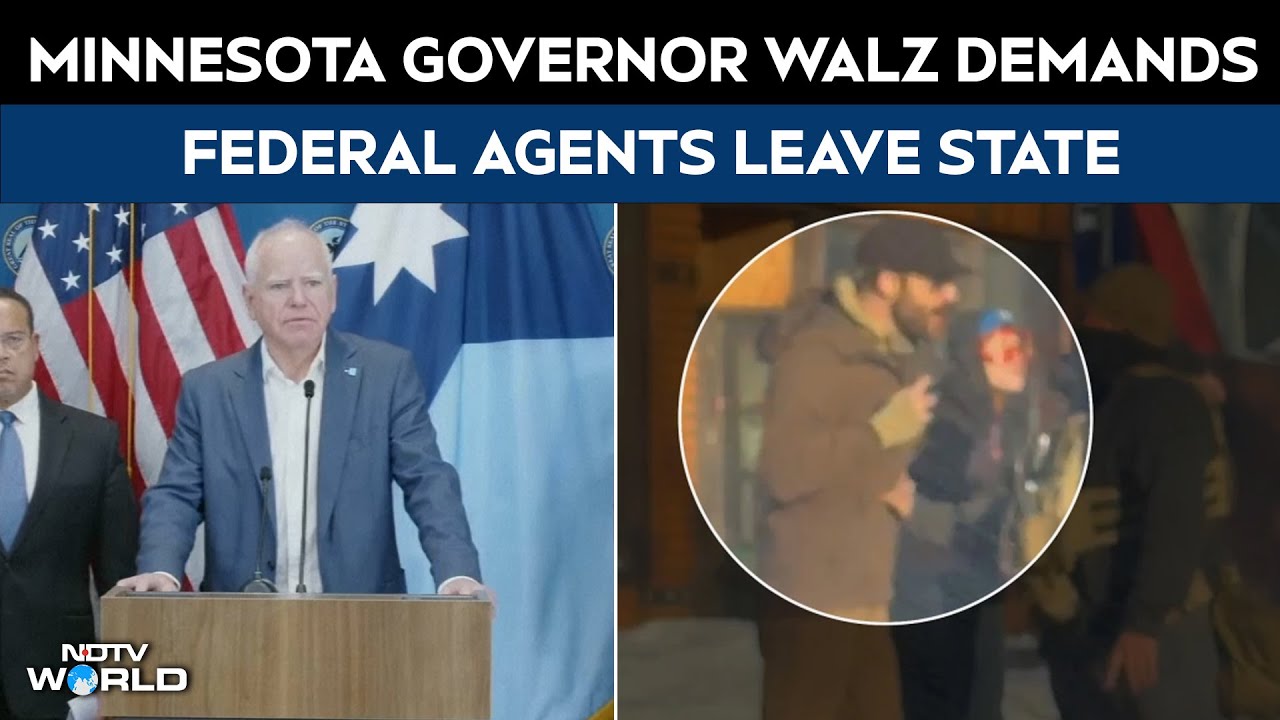 Minnesota News | Minnesota Gov Walz Slams Trump, Likens Federal Immigration Sweep to Holocaust