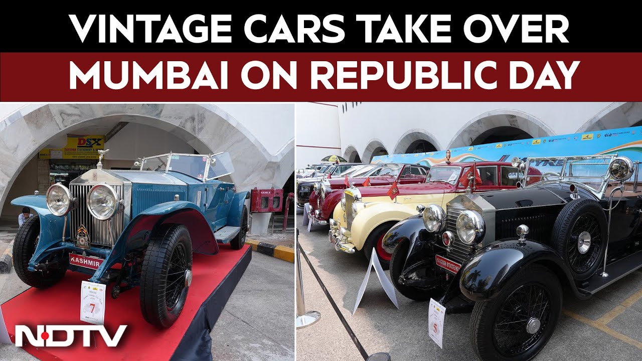 Vintage Cars Roll Through Mumbai | 100+ Classics Steal The Show At VCCI Car Fiesta 2026