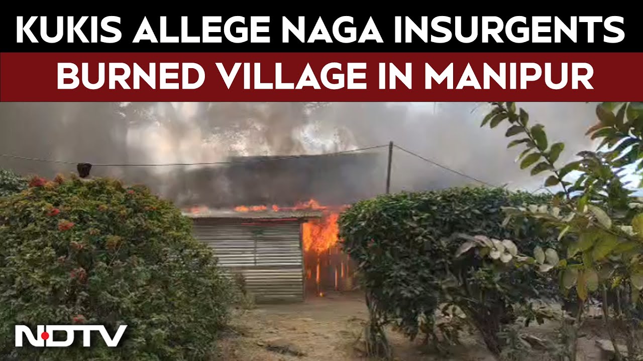 Manipur Violence | Manipur: ZUF Claims Responsibility After Huts Set Ablaze in Kangpokpi Village