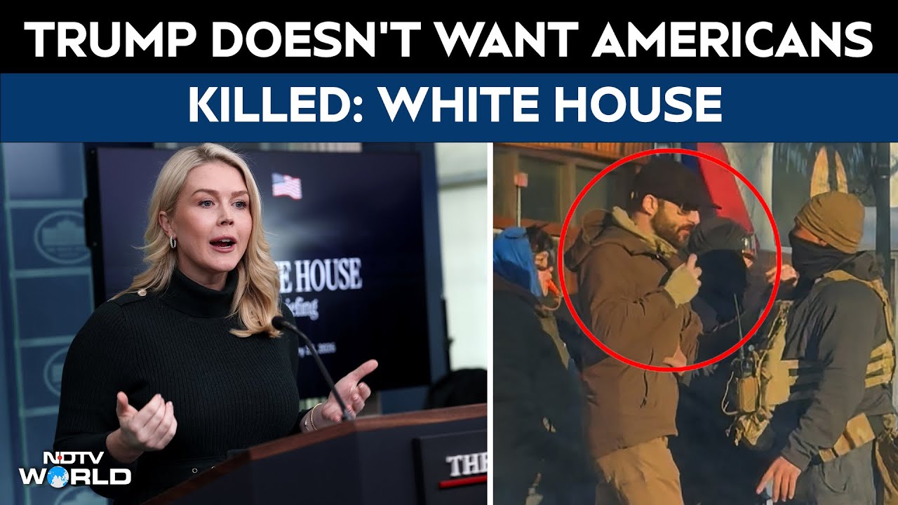 Alex Pretti Killing | 'Trump Doesn't Want People Hurt Or Killed': White House On Minnesota Killing