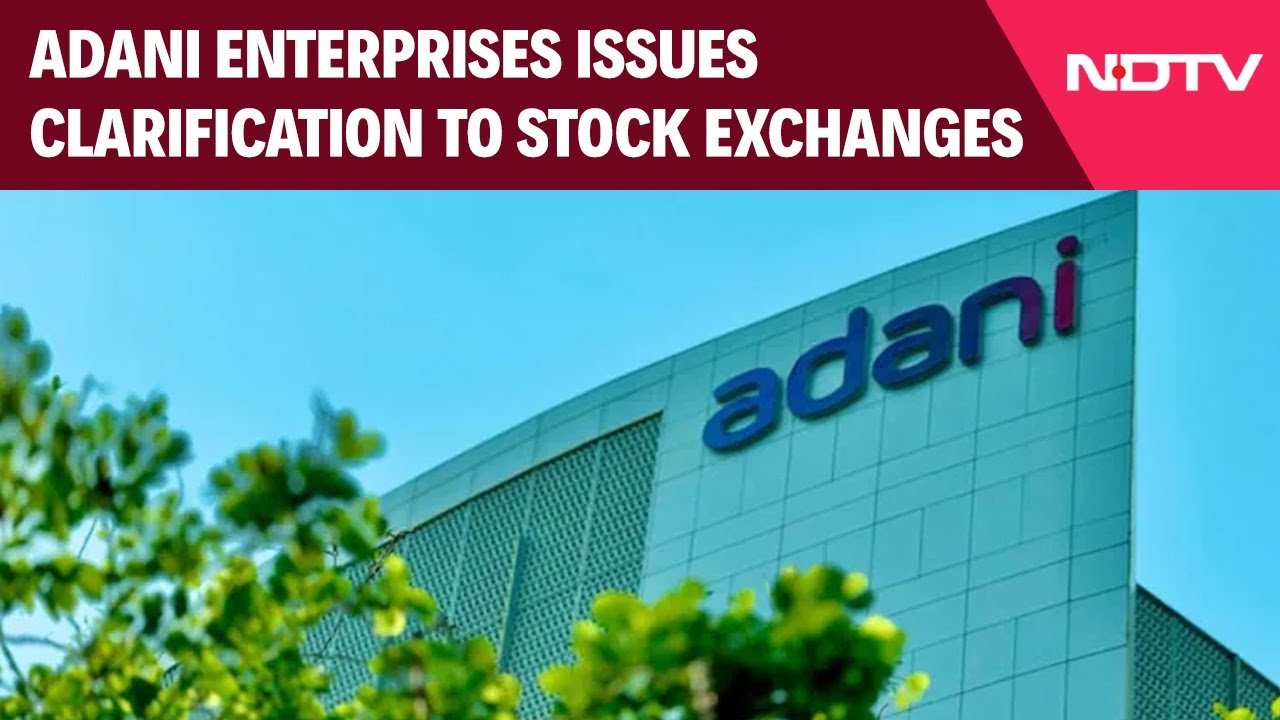 Adani Enterprises News | 'No Allegations Against Company': Adani Enterprises To Stock Exchanges