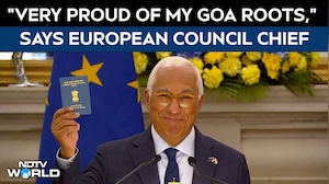 "Very Proud Of My Goa Roots": European Council Chief