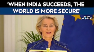 'When India Succeeds, The World Is More Secure', EU Chief To PM Modi After India, EU Sign Trade Deal