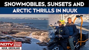 Snowmobiles, Sunsets And Shrinking Snow: Winter With Greenland's Youth | NDTV In Greenland