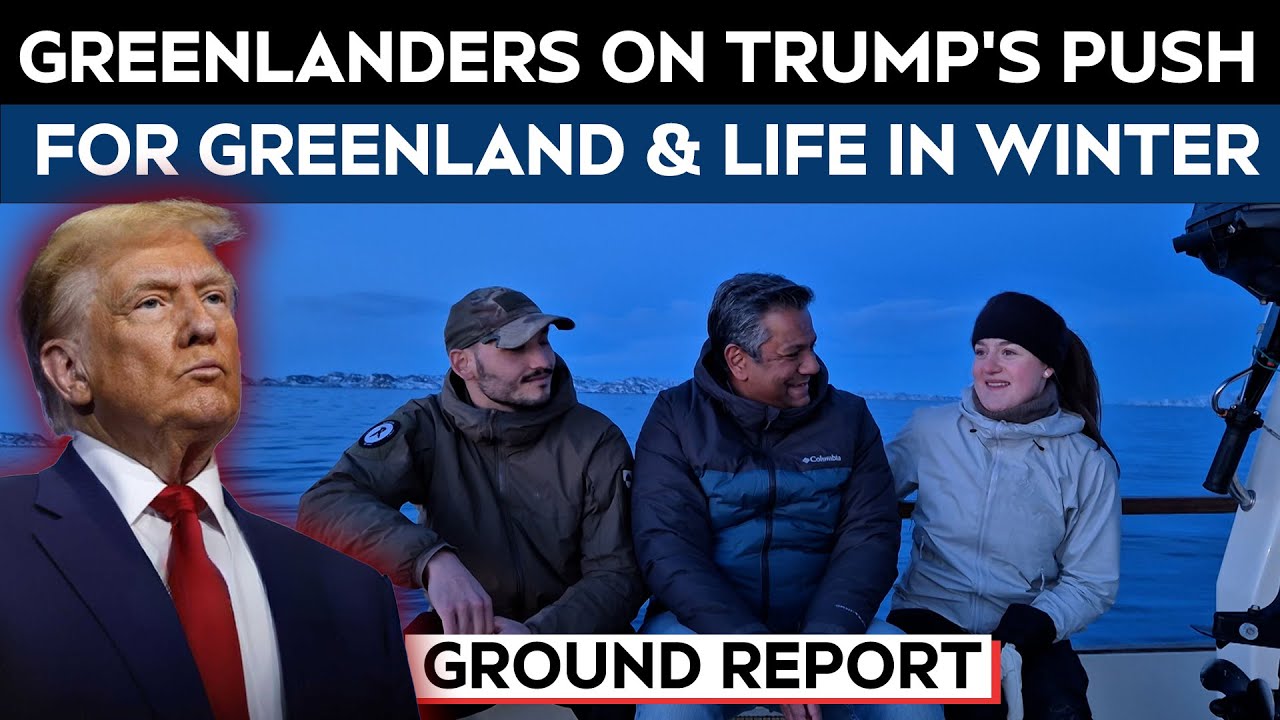 Trump On Greenland | Greenlanders On Trump's Push For Greenland & Life In Winter