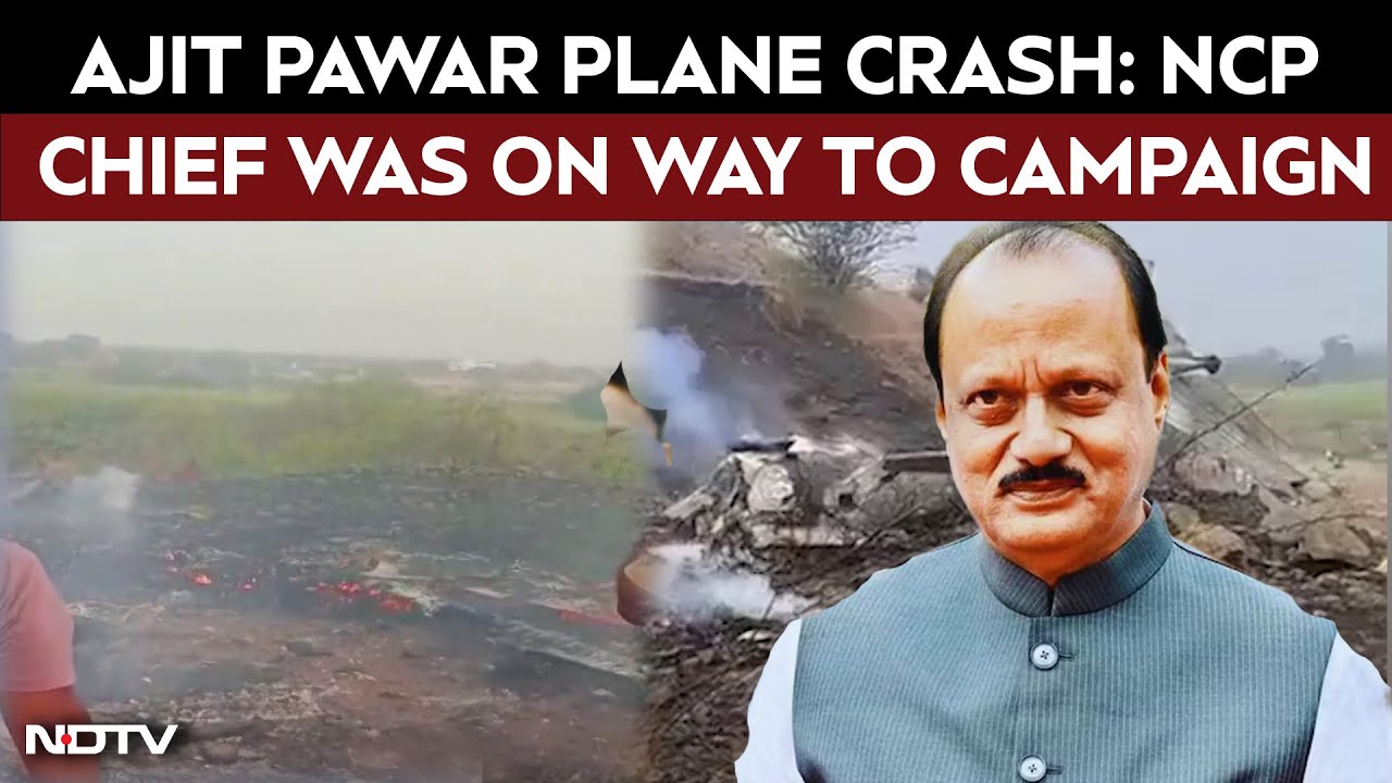 Ajit Pawar Plane Crash Updates: NCP Chief Was On Way To Campaign