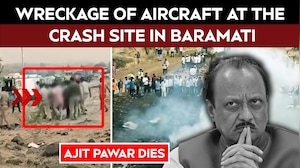 Ajit Pawar Death: Chilling Visuals From The Crash Site In Baramati