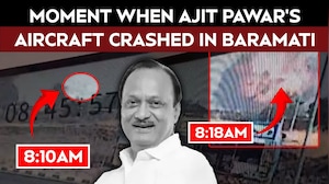 CCTV Footage Shows Moment Ajit Pawar's Plane Crashed & Burst Into Flames