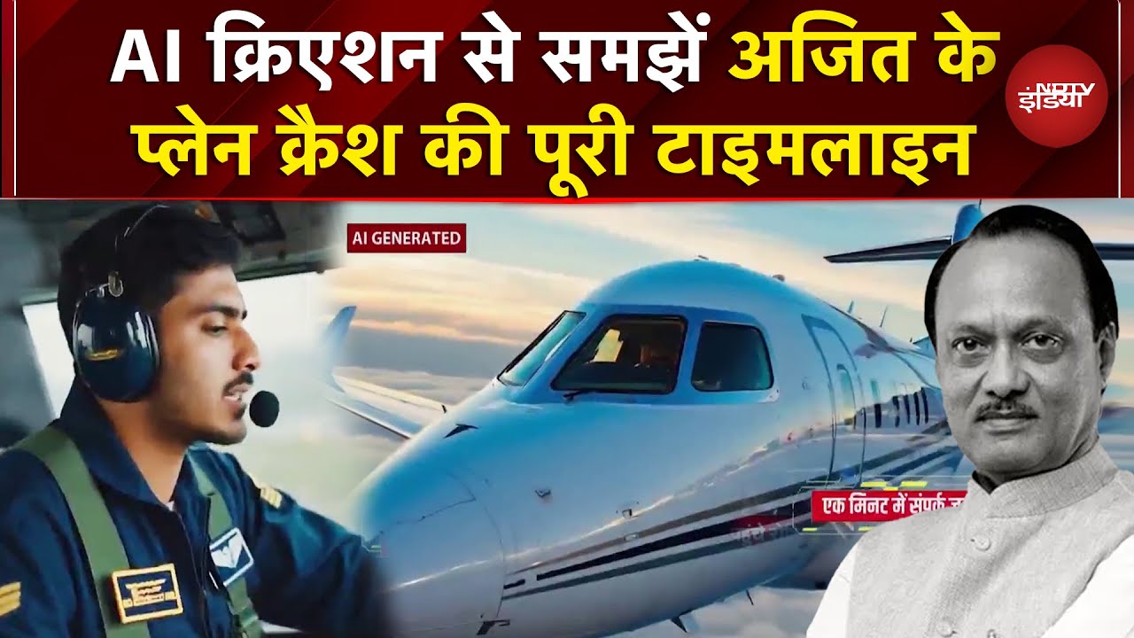 Ajit Pawar Plane Crash AI Video: कब उड़ा, कहां फंसा..? AI से समझें अजित के प्लेन क्रैश की टाइमलाइन