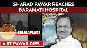 Ajit Pawar's Death News: Sharad Pawar Reaches Baramati Hospital