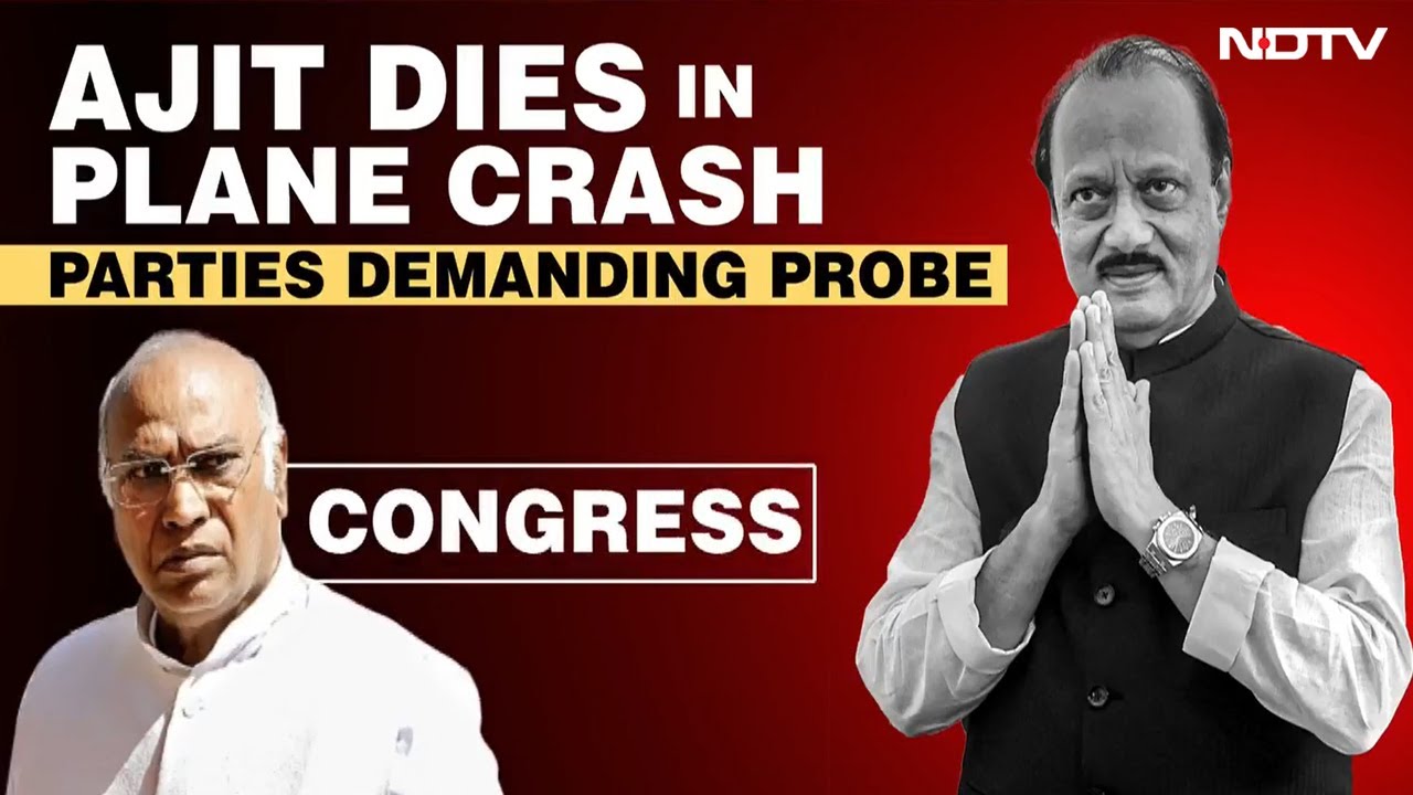Mallikarjun Kharge On Ajit Pawar's Death: "There Should Be An Investigation"