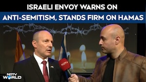 Gaza War Updates | Israeli Envoy Warns Of Rising Anti-Semitism, Reiterates Firm Line On Hamas