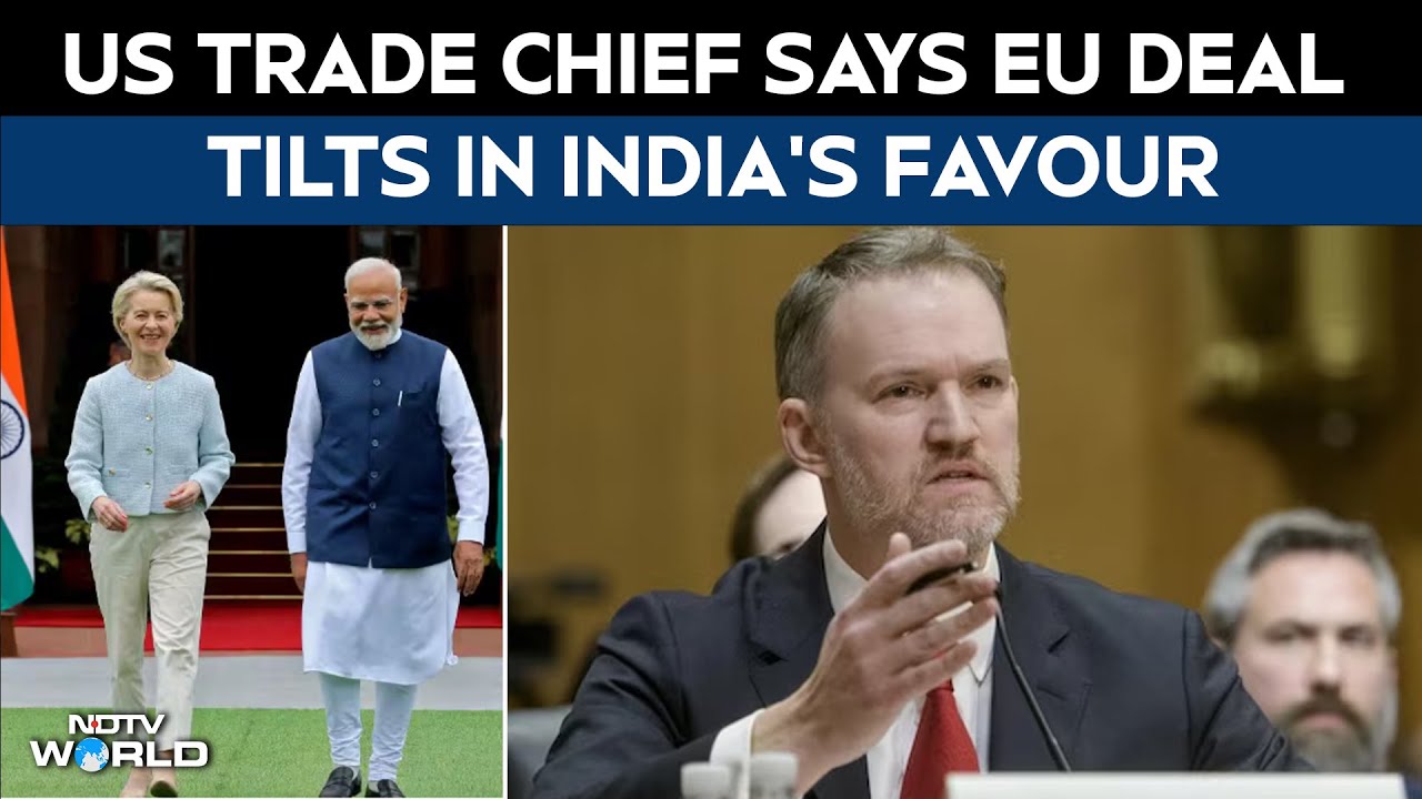 India EU Trade Deal News | India Comes Out on Top in EU Trade Deal, US Official Predicts Boom