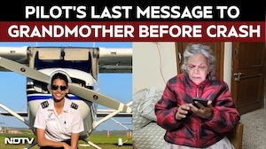 Pilot Shambhavi Pathak's Last Message To Grandmother Before Fatal Baramati Crash