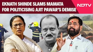 Eknath Shinde Slams Mamata For Politicising Ajit Pawar's Death