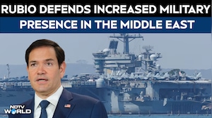 US Iran Tensions | Marco Rubio Defends Increased Military Presence In The Middle East