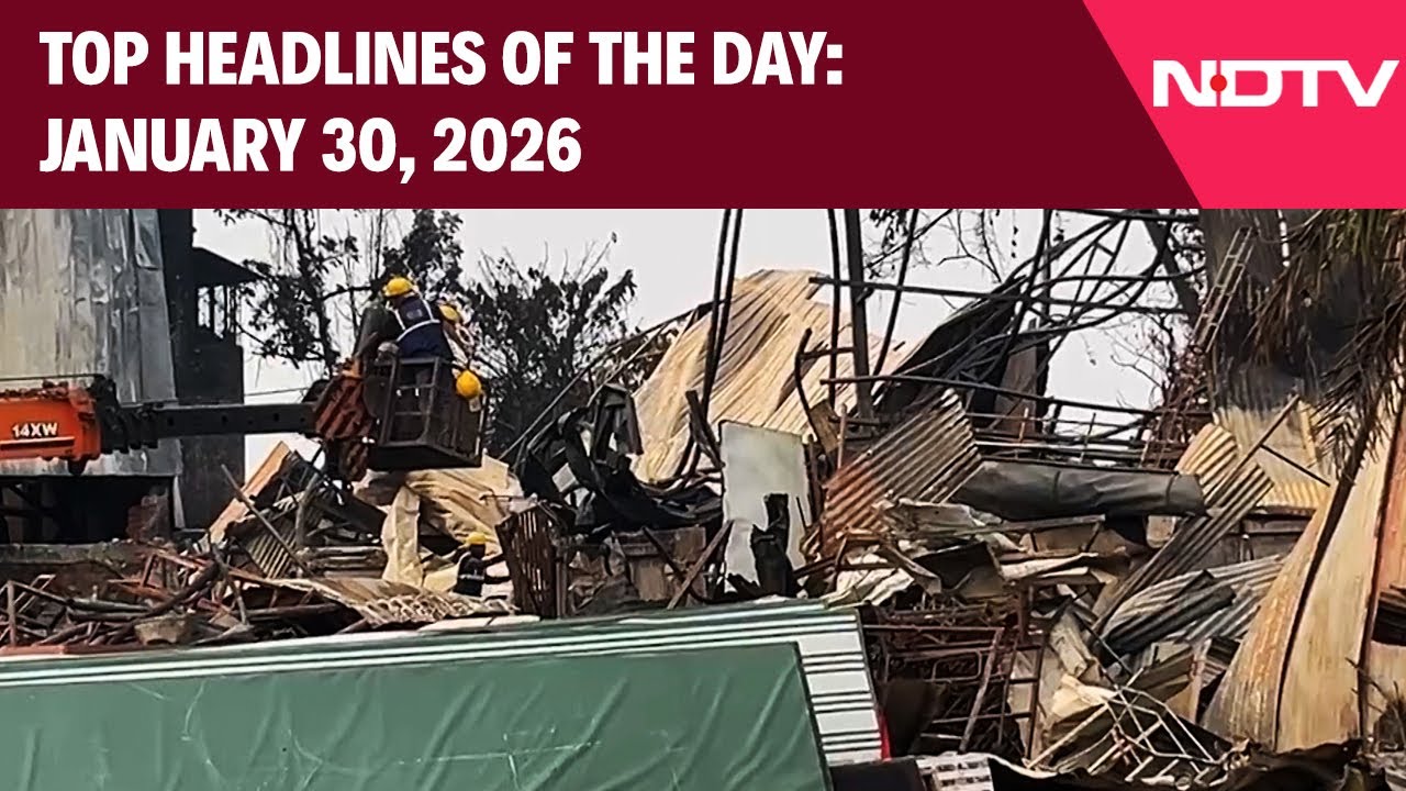 Kolkata Momo Unit Fire: Death Toll Rises To 21 | Top Headlines Of January 30, 2026