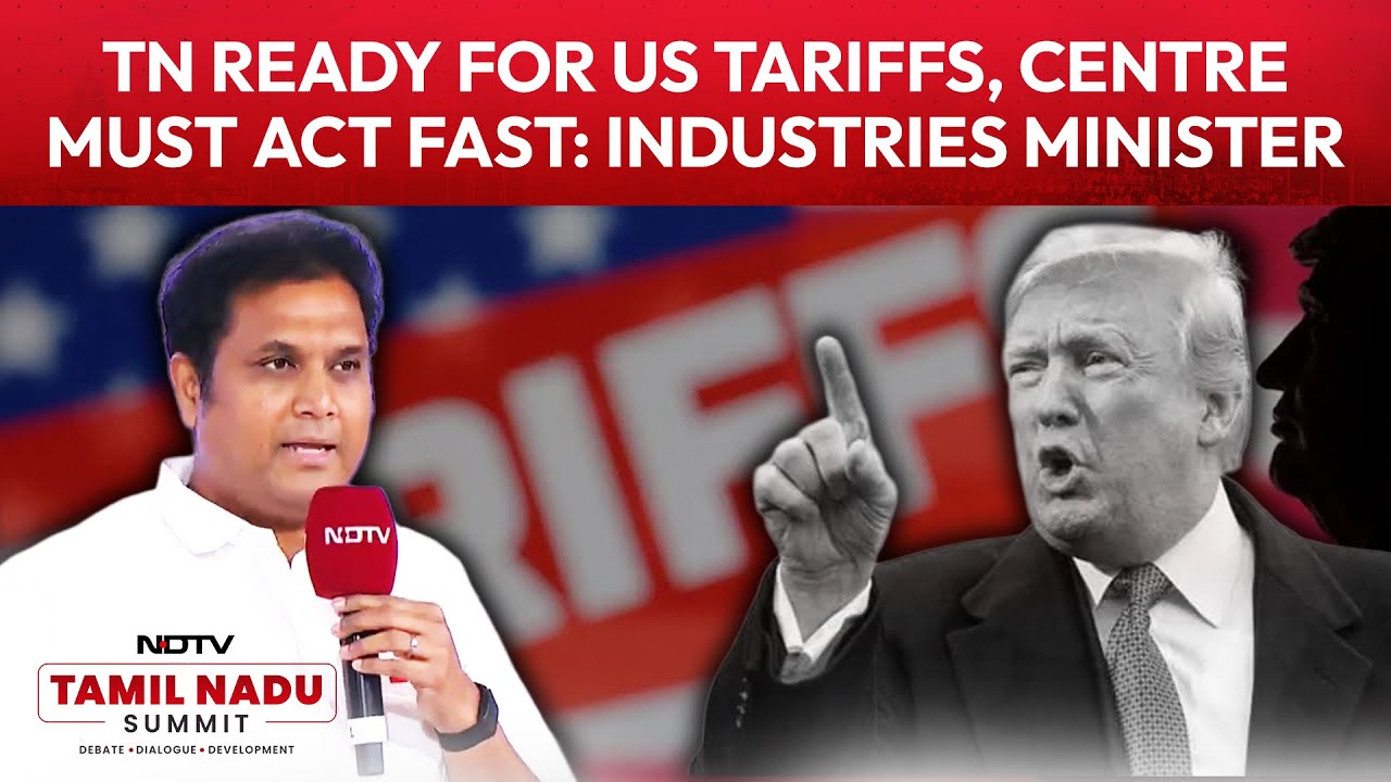 Tamil Nadu Ready to Face US Tariffs, Centre Must Resolve Issue Soon: TRB Rajaa