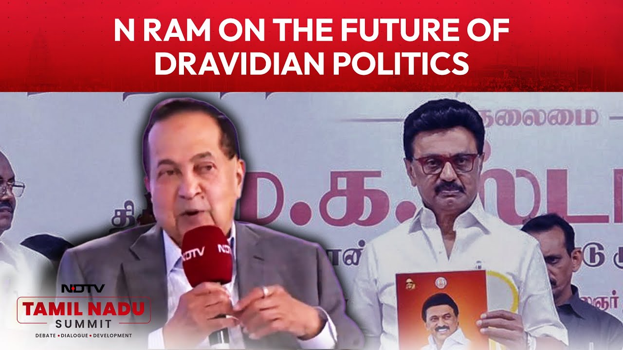 No Return for National Parties in TN, BJP Still a Junior Player: The Hindu's N Ram