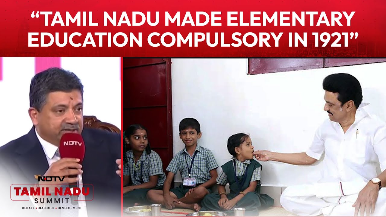 TN Minister Highlights That The State Made Elementary Education Compulsory In 1921