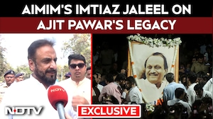 Ajit Pawar Death | AIMIM's Imtiaz Jaleel On Ajit Pawar's Legacy: "There Is No Replacement For Dada"