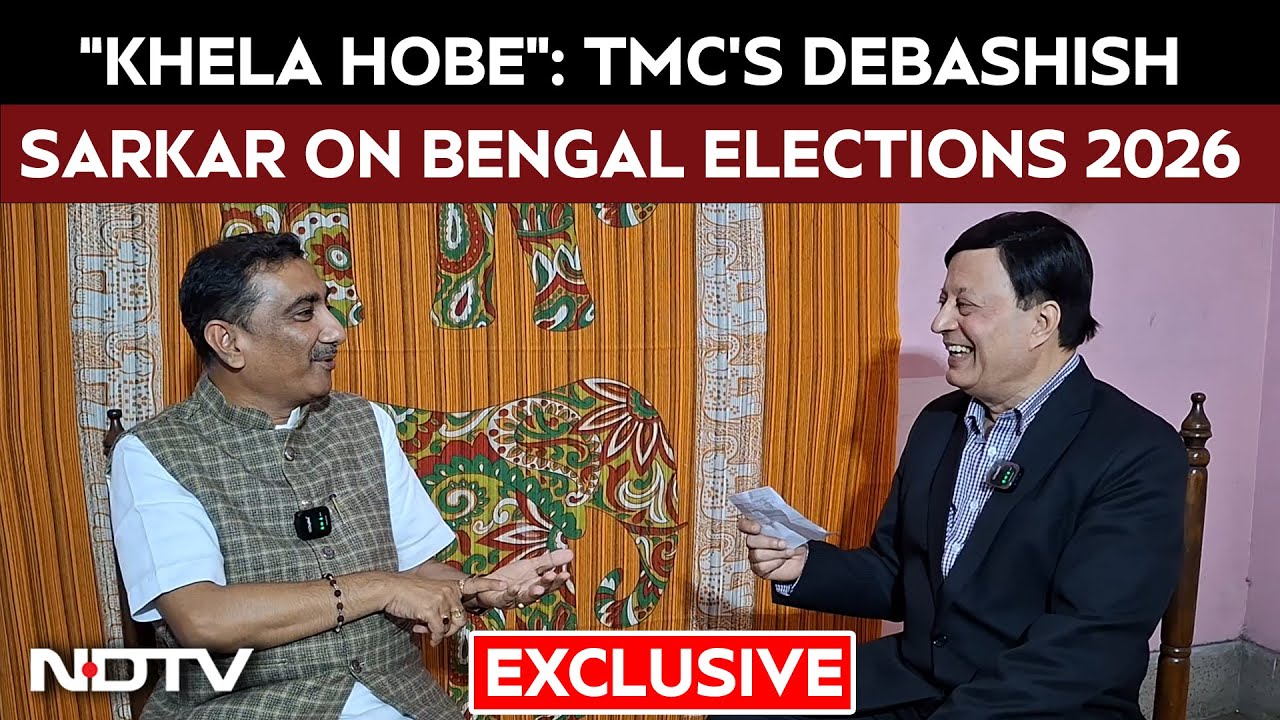 Debashish Sarkar Interview | TMC's Debashish Sarkar Speaks To NDTV Ahead Of West Bengal Polls 2026
