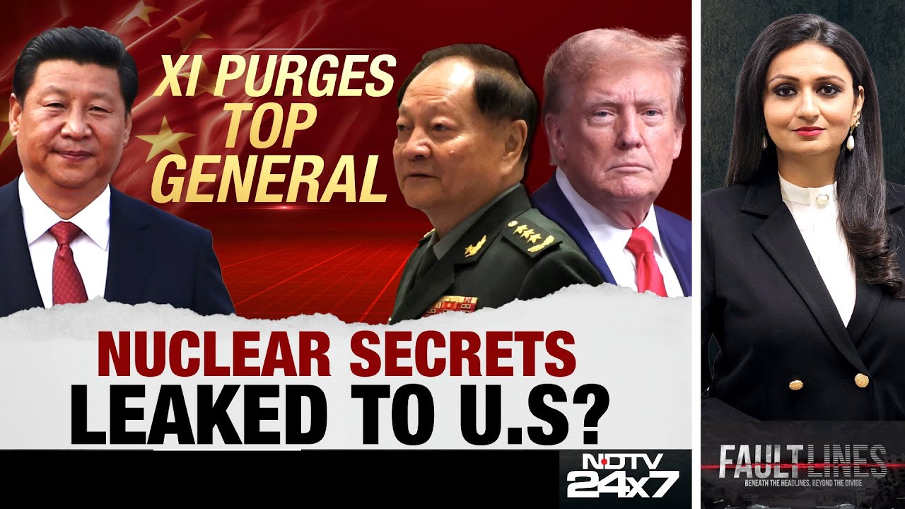 Xi Purges Top General: Nuclear Secrets Allegedly Leaked To US