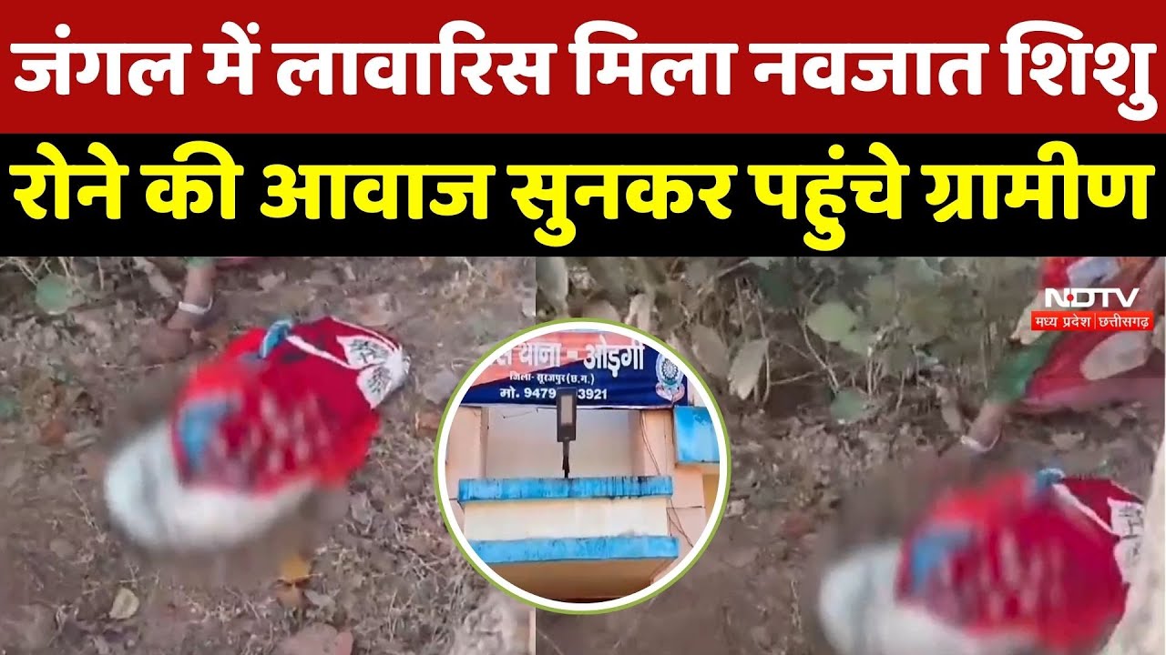 Surajpur News : जंगल में लावारिस मिला नवजात शिशु, रोने की आवाज सुनकर पहुंचे ग्रामीण