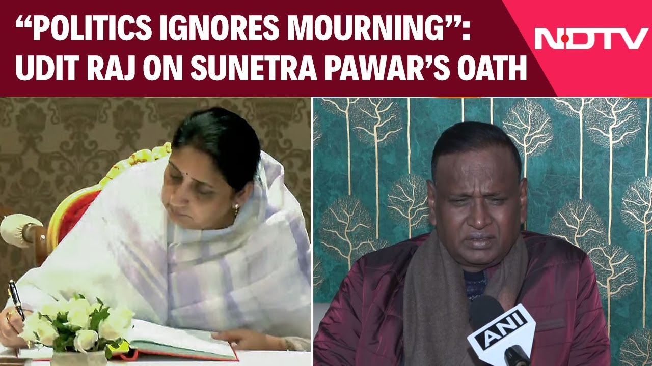 Maharashtra | 'Politics Ignores Mourning': Congress Leader Udit Raj on Sunetra Pawar’s Deputy CM Oath