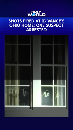 JD Vance News Today | Several Windows Broken At JD Vance's Cincinnati Home, Suspect Arrested