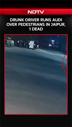 Jaipur: On Camera, Drunk Driver Runs Audi Over Pedestrians, 1 Dead